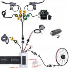Bafang BAFANG ELEKTRIČNI KOMPLET 48V 500W MOTOR ZADNJEGA KOLA