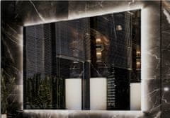 shumee LED osvetljeno ogledalo 80x110 vodoodporno IP65 obešalno navpično vodoravno