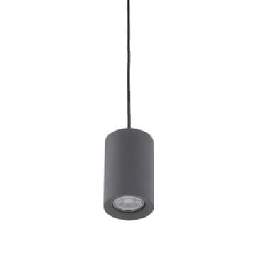 shumee Italux Jet GU10 moderna siva viseča svetilka FH40111-BJ-120-GR
