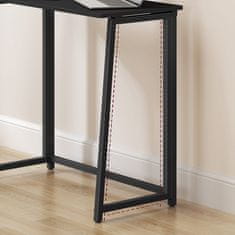 shumee MAX 1.0 računalniška miza - črna / črne noge