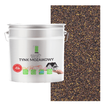 shumee RJAVI MOZAIK OMET IZ SMOLE RAZREDA 1, MOZAIK ODPORNEN PROTI ZMRZLI 7 kg