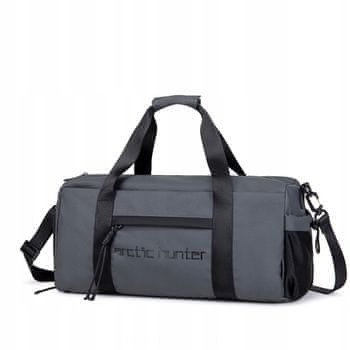 shumee Siva športna torba s prostornino 25 l, vsestranska, trpežna in vodoodporna, idealna za delo in trening. Arctic Hunter LX00537 Siva.