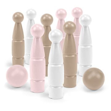 shumee Wader 41102 - Set za kegljanje z motivom sladkorne pene Rose, 11 kosov.