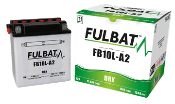 shumee FULBAT FUL DRY baterija - FB10L-A2 / YB10L-A2 (suha, uporabna, vključno s kislino)