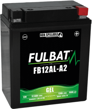 shumee FULBAT FUL GEL baterija - FB12AL-A2 / YB12AL-A2 (gel, brez vzdrževanja)