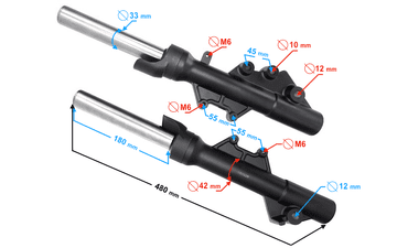 shumee Sprednji amortizerji B-Max