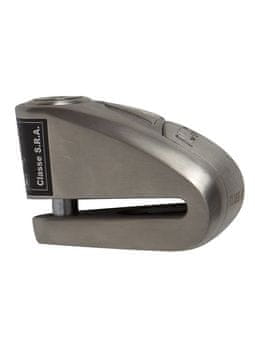 shumee AUVRAY B-LOCK 10 INOX disk ključavnica z alarmom - nerjaveče jeklo, premer zatiča 10 mm (razred S.R.A.)