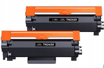 shumee 2x TONER ZA BROTHER TN-2420 ČRNI