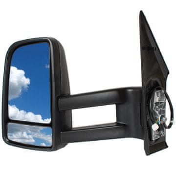 shumee Mercedes Sprinter B907 B910 2018- električno ogrevano zunanje ogledalo DOLGO ROKO 25 CM levo