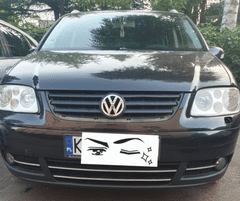 shumee VW TOURAN I - KROMIRANE LETVE ZA MREŽO Tuning