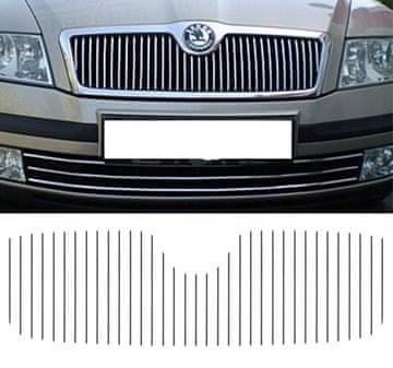 shumee ŠKODA OCTAVIA - KROMIRANE LETVE ZA MASKO