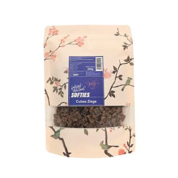 shumee Polmehke kocke kozjega mesa 250 g | brez glicerina | primerno za alergike | Moje prekleto okusno