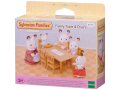 shumee Sylvanian Families 4506 Jedilni komplet miza in stoli 3+