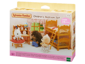 shumee Sylvanian Families 5338 Podeželska otroška soba s pogradom 3+