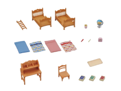 shumee Sylvanian Families 5338 Podeželska otroška soba s pogradom 3+