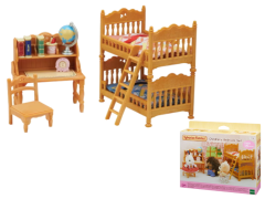 shumee Sylvanian Families 5338 Podeželska otroška soba s pogradom 3+