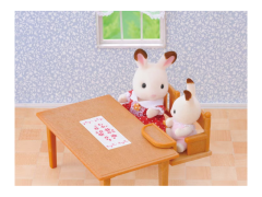 shumee Sylvanian Families 4506 Jedilni komplet miza in stoli 3+