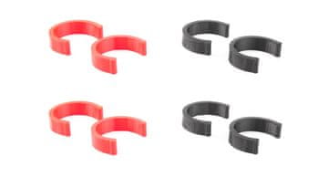 shumee 8x ZAŠČITNE GUMICE za držalo NetDan za U-LOCK OnGuard Neon 8154, 8153