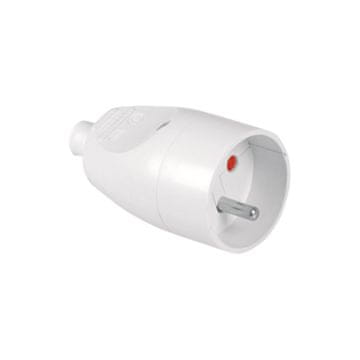 shumee Enojna prenosna podaljška vtičnica z ozemljitvijo