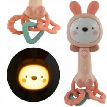 shumee Zvočna lučka z melodijami ropotuljice zajca BT0242K
