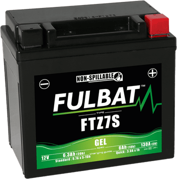 shumee FULBAT FUL GEL baterija - FTZ7S / YTZ7S (gel, brez vzdrževanja)