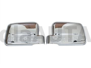 shumee Ford Transit Connect 2009- Kromirana pokrova ogledal L+D komplet