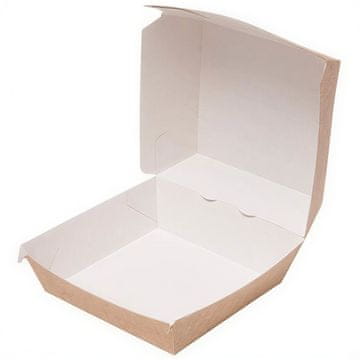 shumee Škatla za burgerje 14,5 x 14,5 x 10 cm 75 kosov.
