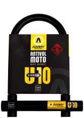 shumee Zaponka AUVRAY U-LOCK U-FORCE 10 - 120 x 217 mm, premer zatiča 18 mm (razred S.R.A.)