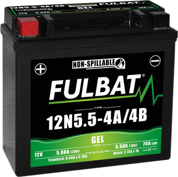 shumee FULBAT FUL GEL baterija - 12N5.5-4A / 12N5.5-4B (gel, brez vzdrževanja)