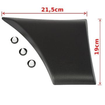 shumee Renault Master III 2010- bočna letev PRED zadnjim kolesom desno