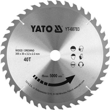 shumee LESENI DISK 305X40TX30MM YT-60783 YATO