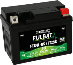 shumee FULBAT FUL GEL baterija - FTX4L-BS / FTZ5S / YTX4L-BS / YTZ5S (gel, brez vzdrževanja)