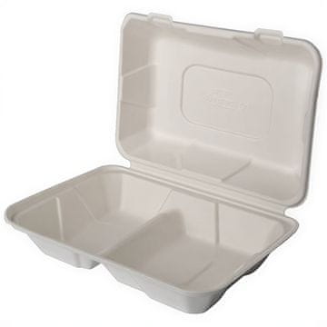 shumee Menubox iz lesne celuloze, dvodelni, 1000 ml, 23 x 16 x 8 cm, 50 kosov.