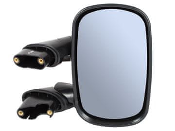 shumee Fiat Doblo I 00-09 ročno zunanje ogledalo ČRNO desno