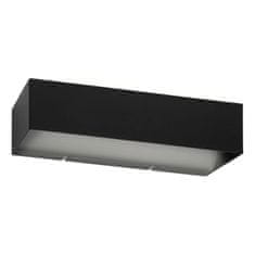 BRILONER LED stenska svetilka IP44 črna 36 cm 8W ogledalo kopalnica hodnik nevtralna barva