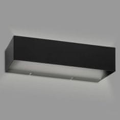 BRILONER LED stenska svetilka IP44 črna 36 cm 8W ogledalo kopalnica hodnik nevtralna barva