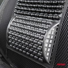 shumee Ventilirana sedežna podloga s perlami in hrbtno oporo za avto AMIO-03646