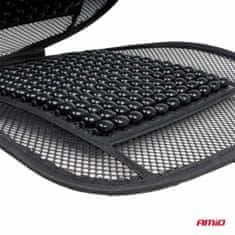 shumee Ventilirana sedežna podloga s perlami in hrbtno oporo za avto AMIO-03646