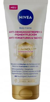 shumee Nivea Luminous krema za telo proti strijam in mozoljem