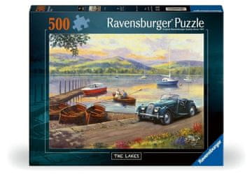 shumee 2D sestavljanka: Postajališče ob jezeru 500 kosov