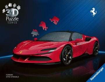 shumee 3D sestavljanka Iconics Ferrari Stradale 108 kosov