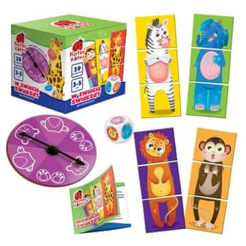 shumee Izobraževalna družabna igra "Odkrivanje sveta živali"