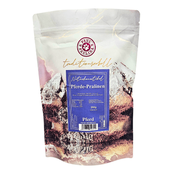 shumee Praline s konjskim mesom in marelicami 200 g | pasji priboljšek | izločilna dieta | Paul & Paulina