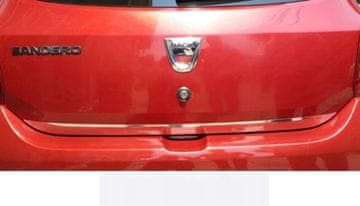 shumee DACIA SANDERO II 12- KROMIRANA LETVICA Kromirana vrata prtljažnika