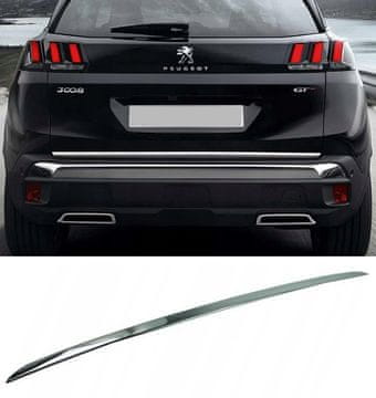 shumee Peugeot 3008 SUV 16- KROMIRANA obloga prtljažnih vrat