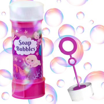 shumee Komplet za izdelavo milnih mehurčkov z magično tekočino v obliki morske deklice 60 ml 300226