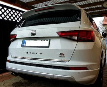 shumee Seat ATECA 2016- KROMIRANA obloga pokrova prtljažnika