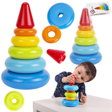 shumee PIRAMIDNE KOSE RAZLIČNIH VELIKOSTI BARV VARNA IZOBRAŽEVALNA STRUKTURA 6863