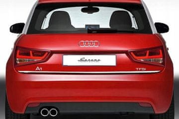 shumee AUDI A1 - KROMIRANI LESTVIČKI Kromirana zaščita prtljažnika