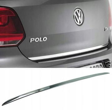 shumee VW POLO VI 6 KROMIRANI LETEV Kromirana zaščita prtljažnika